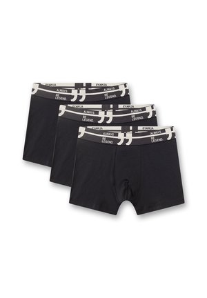 Sanetta, JUNGEN-HIPSHORTS (DREIERPACK) DUNKELBLAU 3 PACK - Lange Boxershorts - blau