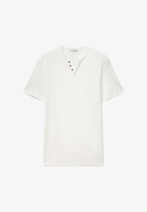 Calliope, T-SHIRT TINTA UNITA - T-shirt basic - bianco lana