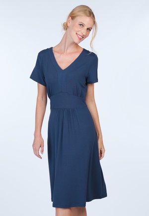 SYLVELIA - Jerseykleid - navy