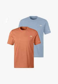 Unselected, orange blau