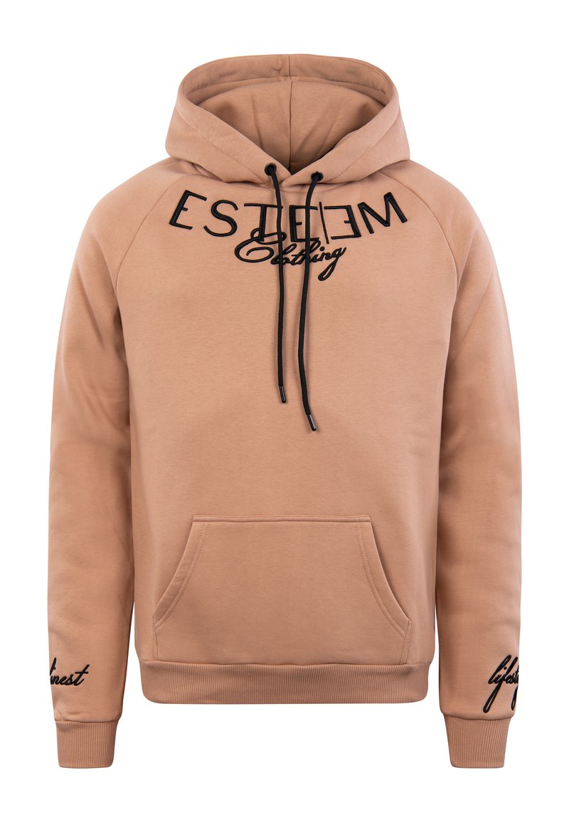 ESTEEM ESTEEM CLOTHING HOODIE Kapuzenpullover rust/hellbraun