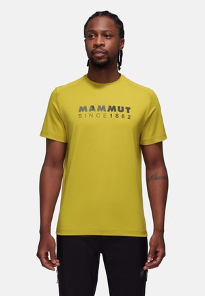 Mammut TROVAT T-SHIRT MEN LOGO - Sport T-shirt - aura