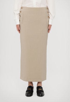 SKIRT - Gonna a tubino - beige