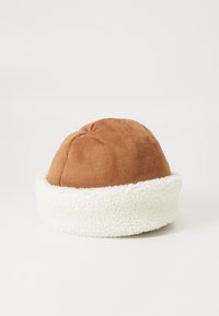 GINSBURG HAT UNISEX - Kapa - toffee/off white