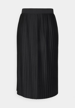 A-snit nederdel - black