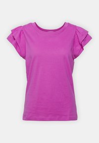 Selected Femme Triko s potiskem - pink