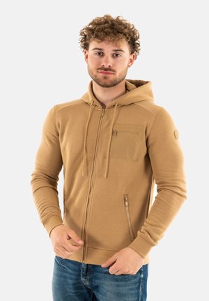 HECTOR  - Felpa con zip - beige