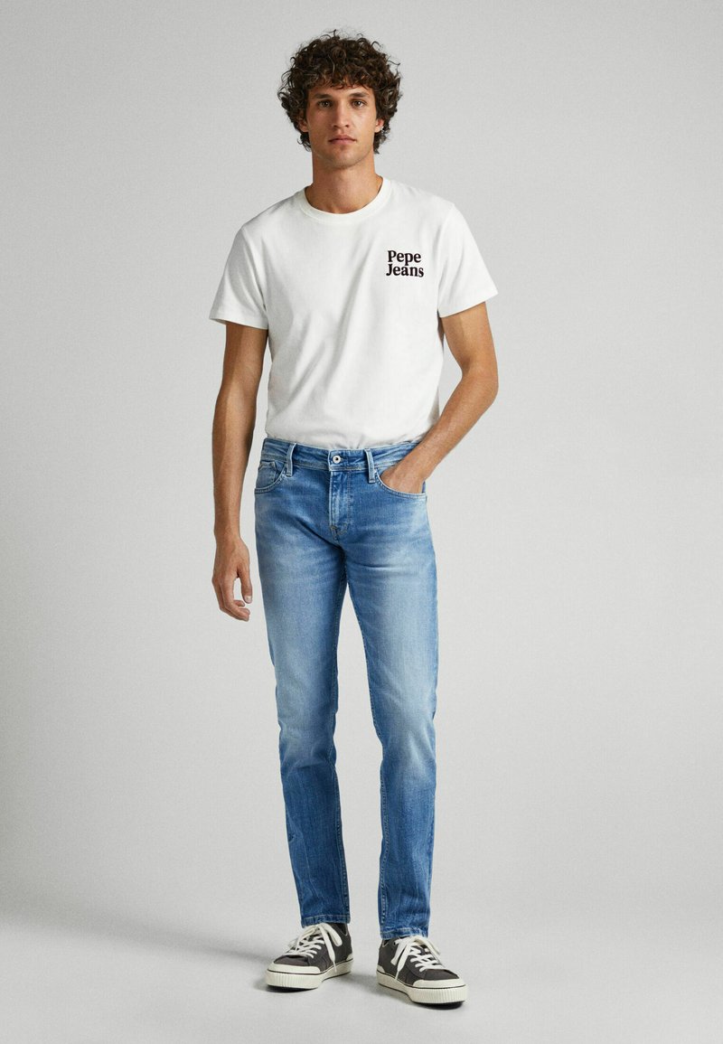 Pepe Jeans Slim fit jeans blauw denim/bluedenim Pepe Jeans Slim fit jeans blauw denim/bluedenim