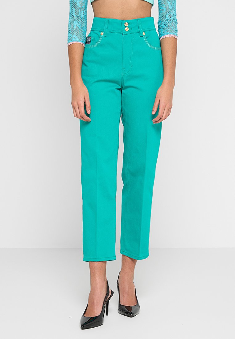 Versace Jeans Couture Straight leg jeans groen Versace Jeans Couture Straight leg jeans groen