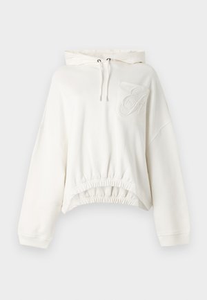 Φούτερ με κουκούλα - warm white