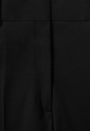 Reiss HAISLEY WIDE - Trousers - black