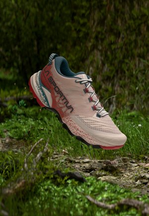 La Sportiva, AKASHA II WOMAN - Обувки за бягане по пресечен терен - mauve/mineral red