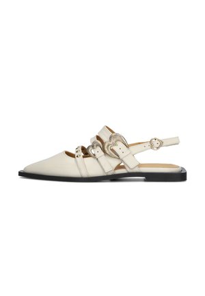 Slingback ballerina´s - napa off white
