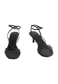 Marks & Spencer BUCKLE STRAPPY - Sandali - black