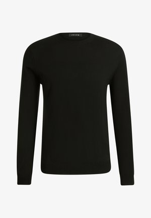 FALKE Basic Crew Neck Wool - Maglione - black