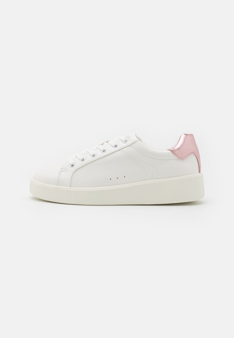 ONLY SHOES - Sneakers laag - white/rose gold, Vergroten