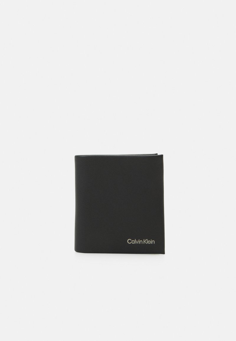 Calvin Klein CONCISE TRIFOLD UNISEX - Punge - black