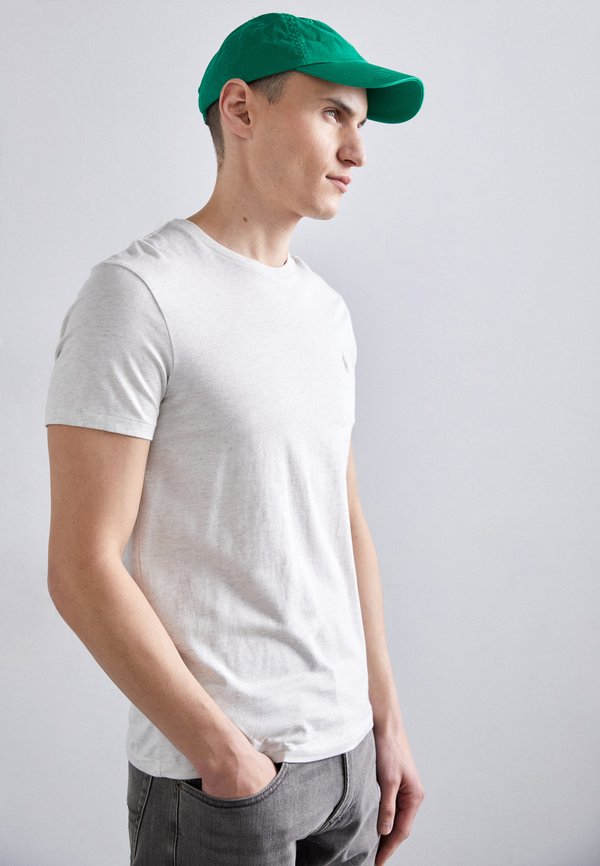 CUSTOM SLIM FIT JERSEY CREWNECK T-SHIRT - Basic T-shirt - soho heather3