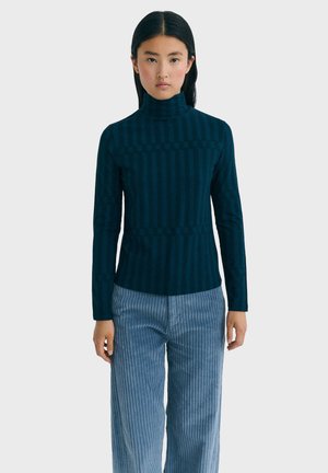 ELLEN - Maglietta a manica lunga - navy blue