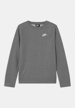 CREW CLUB - Felpa - carbon heather/white