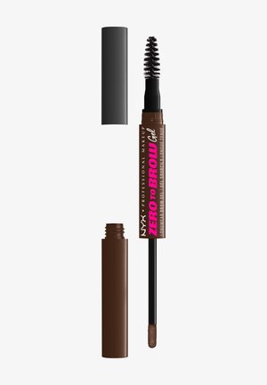 NYX PROFESSIONAL MAKEUP ZERO TO BROW AUGENBRAUENGEL - Gel sourcils - espresso