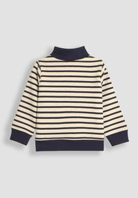 JoJo Maman Bébé JEEP APPLIQUE HALF ZIP - REGULAR FIT - Ikdienas džemperis - natural