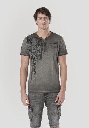 SHORT SLEEVE - Camiseta estampada - gris   grey