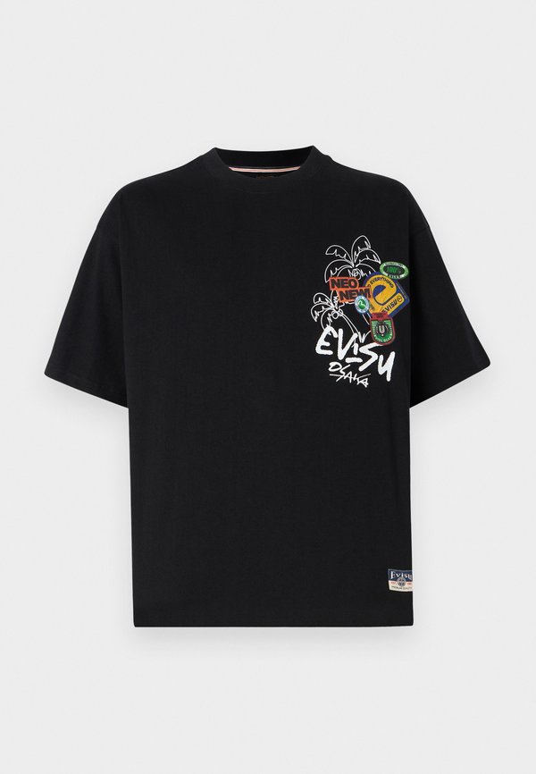 DARUMA WITH STICKERS TEE - Print T-shirt2