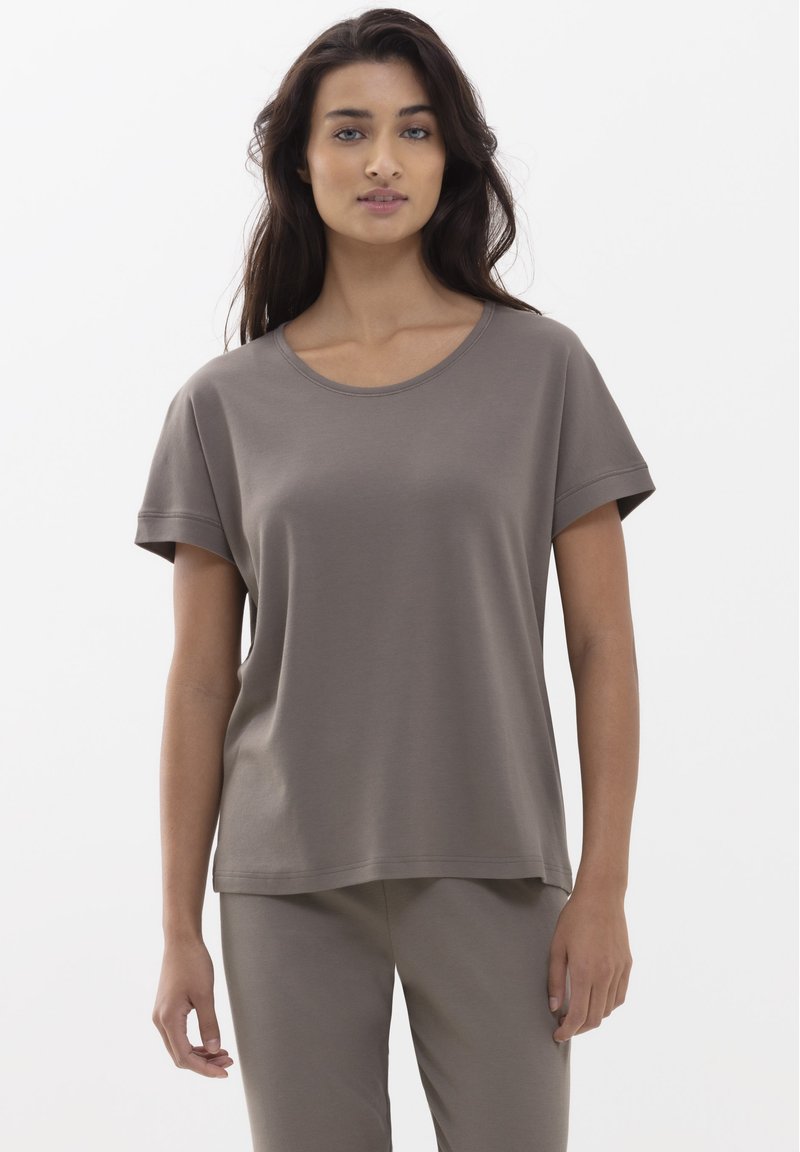 mey N8TEX 2.0 - T-shirt basic - deep taupe