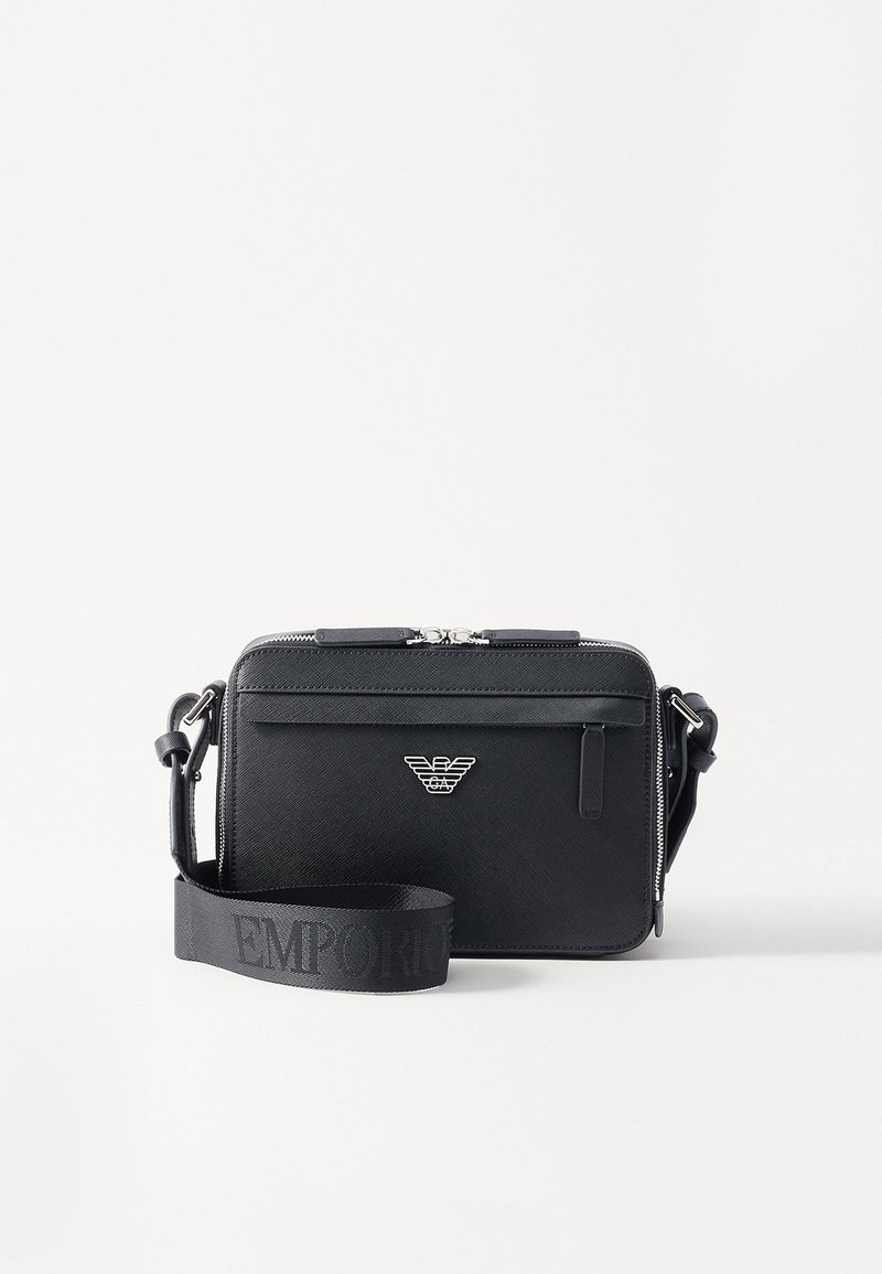 Emporio Armani - MINI UNISEX - Borsa a tracolla - black beauty, Ingrandire
