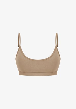 Smilodox, BH LAYNE - Reggiseno sportivo con sostegno leggero - hellbraun