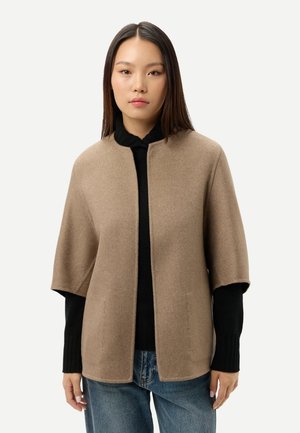PATCH POCKET PONCHO  - Leichte Jacke - dark navy