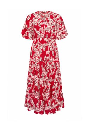 Yours Clothing, PLUS SIZE CASUAL DRESSES - Maxikleid - red