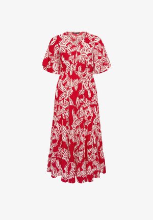 Yours Clothing, PLUS SIZE CASUAL DRESSES - Maxikleid - red