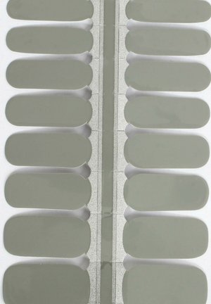 VARGU LAUED NAGELFOLIEN SOLID STATEMENT - Nail stickers - morning fog