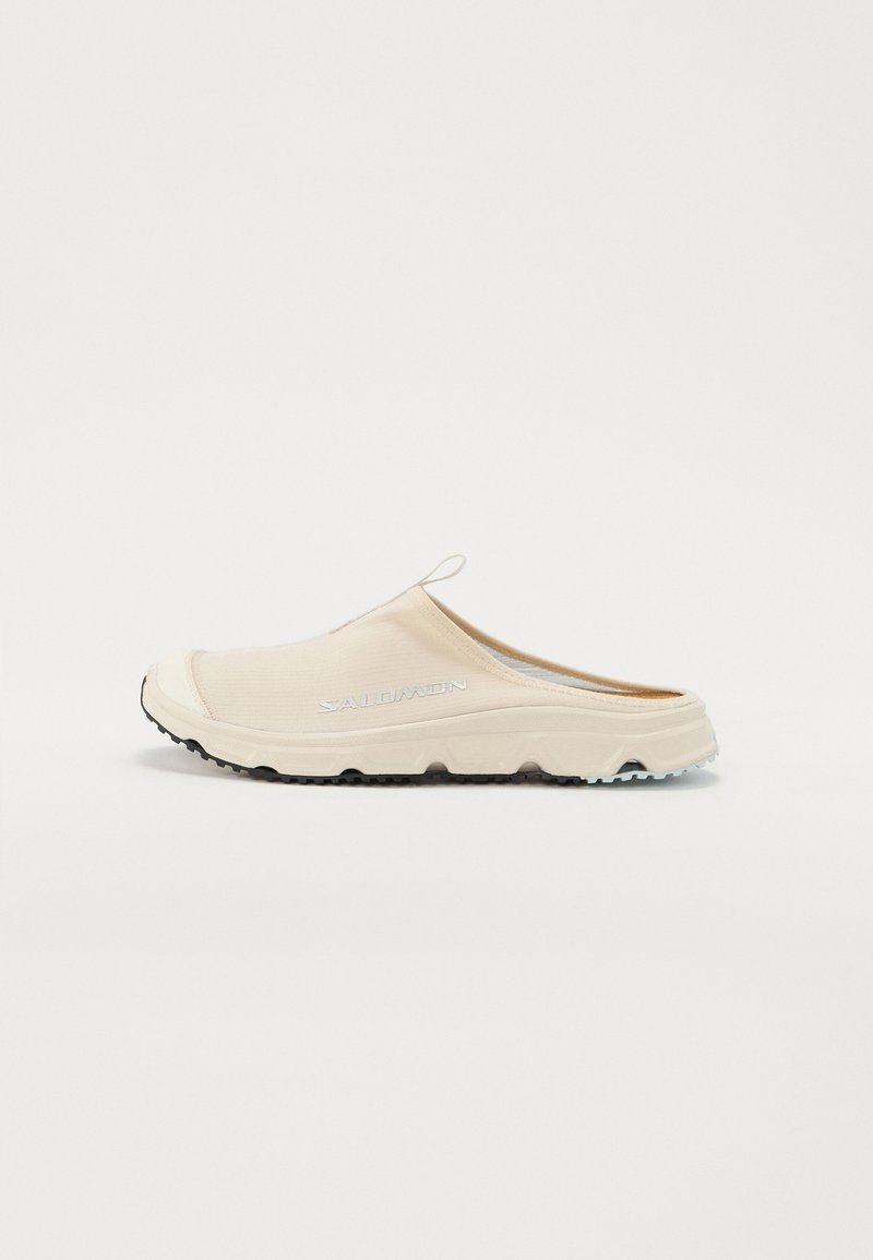 Salomon Sportstyle - RX SLIDE UNISEX - Mules - almond milk/ballad blue/vanilla ice, Enlarge