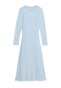 Robe Bleue Marks And Spencer Taille 10 - Longueur Mollet, Sans Manches, Occasion Très Bon état