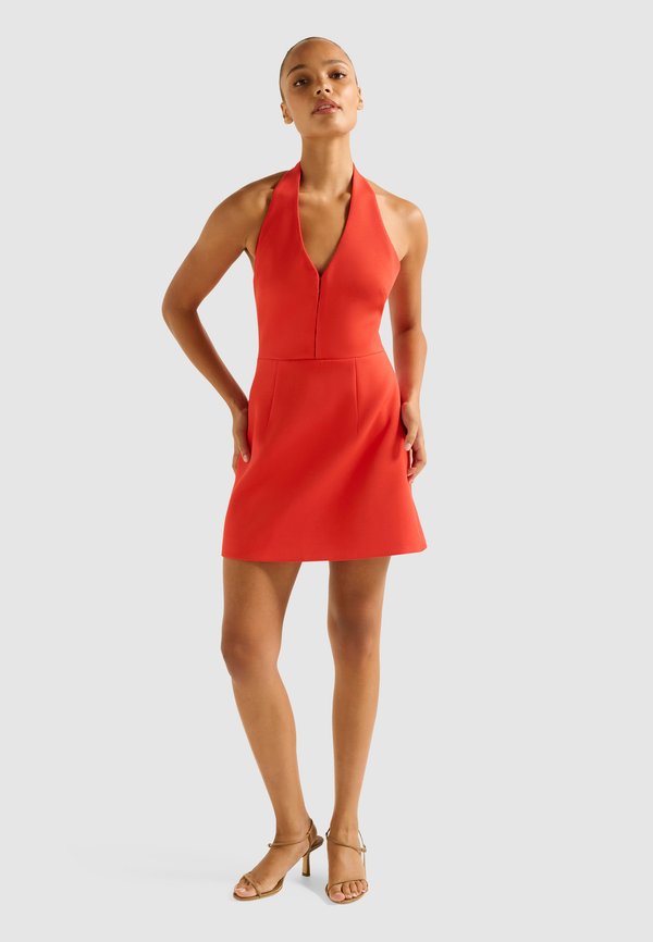 RICKI HALTER HOOK AND EYE MINI - Cocktail dress / Party dress - cherry tomato2