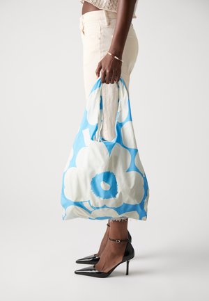 SMARTBAG UNIKKO UNISEX - Tote bag - off white/blue
