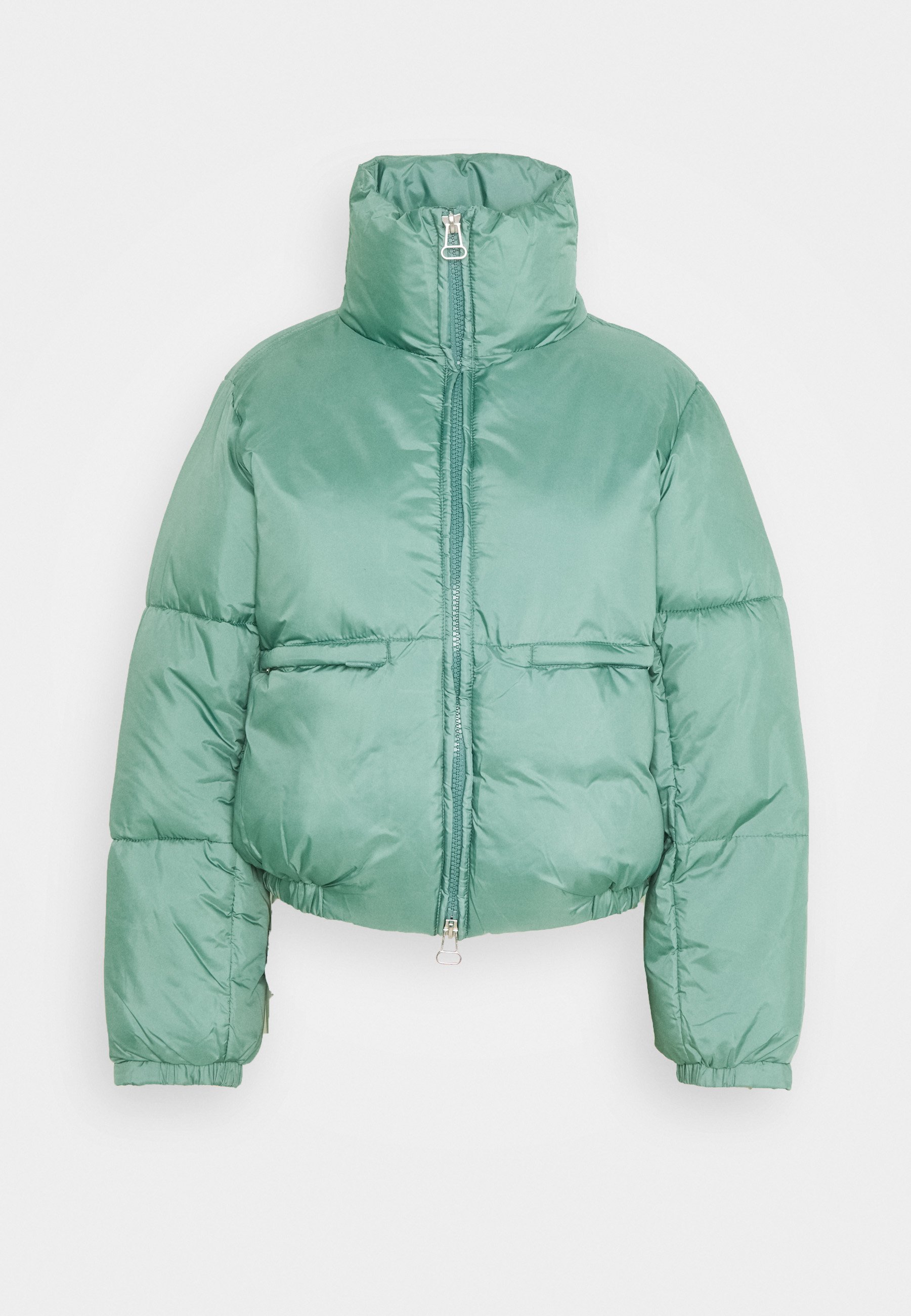 Weekday HEDDA PUFFER JACKET Vinterjacka dark turquoise Weekday HEDDA PUFFER JACKET Vinterjacka black Zalando.se