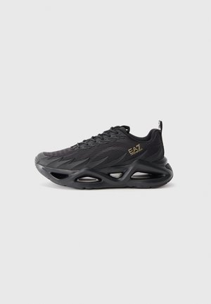 INFINITY UNISEX - Trainers - triple blac/gold-coloured