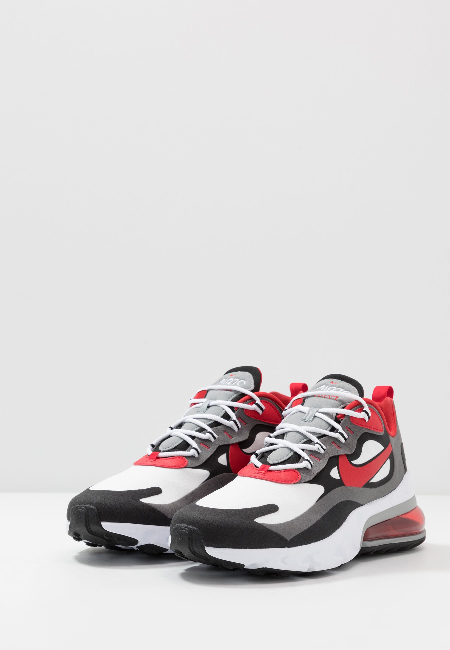 Nike Sportswear Air Max React Joggesko Black University Red White Iron Grey Particle Grey Svart Zalando No Nike Sportswear Air Max React Joggesko Black University Red White Iron Grey Particle Grey Svart Zalando No