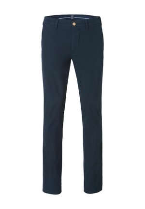 Meyer, CHINO IN MIKRO STRUKTUR M5 SERIE - Stoffhose - dunkelblau