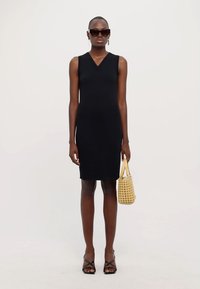Armani Exchange VESTITO - Trikotaažkleit - black