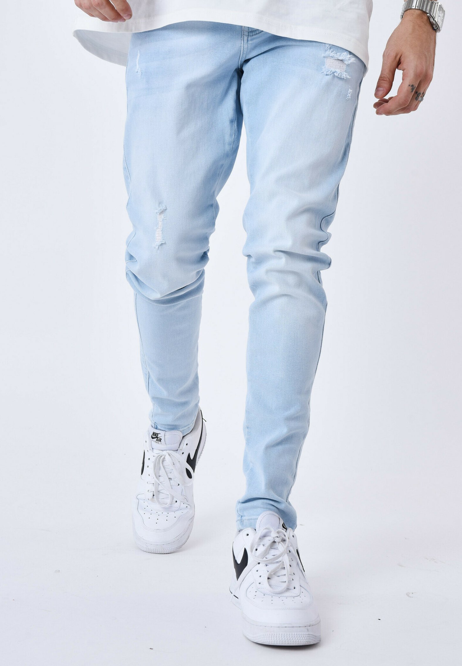 Project X Paris AVEC - Jean slim - bleu clair - ZALANDO.FR