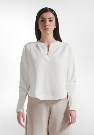 Mikina - white porcelain