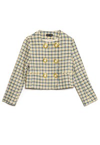 NOOK CHECK DOUBLE BREASTED - Blejzer - beige