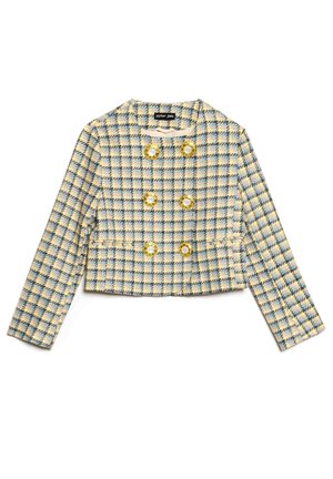Sister Jane NOOK CHECK DOUBLE BREASTED - Blazer - beige