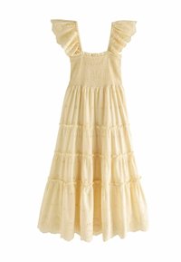 Next REGULAR FIT - Maxikleid - yellow