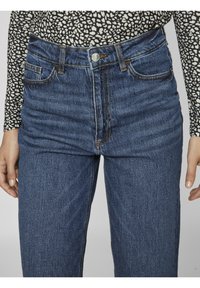 VILA JAF HW- NOOS - Straight leg jeans - m blue denim